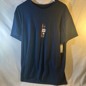 Athletic Works Men's Navy Short Sleeve Tee